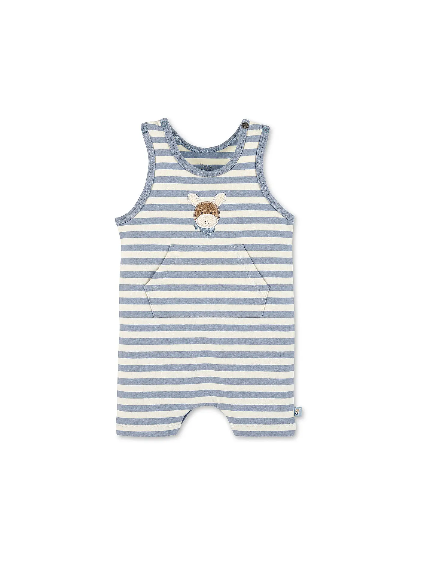STERNTALER | Baby Strampler GOTS | hellblau